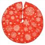 Christmas Tree Skirt Outdoor Xmas Floor Mat Cover Home Decoration D