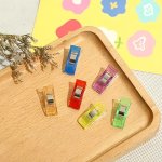 10PCS Diy Sewing Clip Set - Colorful Plastic Craft Clips For Quilting Fabric Edging & Decorative Embellishments