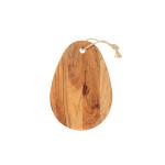 Egg-shaped Wooden Board