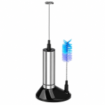 Premium Stainless Steel Battery Operated Milk Frother 22-10B