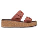 Brooklyn Cork Buckle - Rust W11