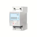 Household Electricity Meter Lcd Electricity Meter Single-phase 220V MINI Watt Hour Meter Rail Type Air Conditioning Electricity