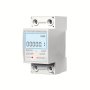 Household Electricity Meter Lcd Electricity Meter Single-phase 220V MINI Watt Hour Meter Rail Type Air Conditioning Electricity Meter Intelligent Digital Display Metering