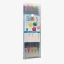 Sai - Colouring Brush Pen - Set Of 5 Luster Colours