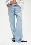 Wide High Jeans - Light Denim Blue