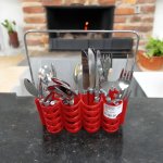 Cutlery Set Red