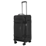 Byond Xplorer Water-resistant 4 Wheel Trolley Duffel Large Black - Ys Travel S