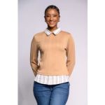 Brown Twofur Top