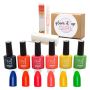 Glam Gel/high Quality Uv/led Gel Nail Polish 6 Piece - New York