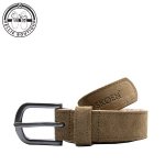 Brown Suede Belt 30MM - L