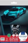 Marlin A4 Bugatti Precut Book Covers 5 Pack