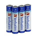 Verbatim Aaa Alkaline Batteries 4PK