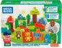 Mega Bloks First Builders Woodland Friends With Big Building Blocks - Plant-based Building Toys For Toddlers - 70 Pieces