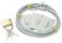 Computer Security Kit With Key Silver