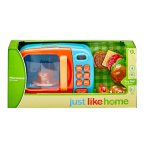 Just Like Home Blue Lights And Sounds Microwave