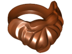 Parts Minifigure Beard Medium Short 93223 - Reddish Brown