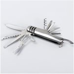 Multi Function Pocket Knife Stainless Steel With 11 Features