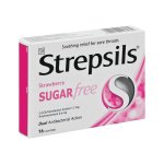 Lozenges Strawberry Sugar Free 16'S