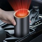 Car Heater High-power Cylinder Heater 12V Defogging Defroster Style:purification 8112
