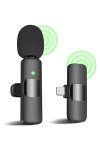 Bluetooth MINI Microphone Wireless Lavalier Noise Reduction Microphone For Iphone & Ipad