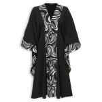 Black Kaftan Dress & Doek