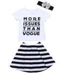More Issues Than Vogue T-Shirt Skirt And Headband