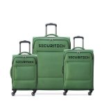DELSEY Securitech Vanguard 3-PIECE Set -green - Ys Travel Bags
