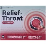 Relief Throat Lozenges 24 BOX