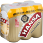 Pilsener Beer Cans 6 X 500ML