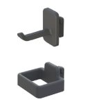 Hooks & Loops Set Anthracite