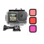 40M Waterproof Housing For Dji Osmo Action 3 Osmo Action 4 - With 3 Filter