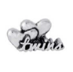 FLC192 - Twins Floating Locket Charm