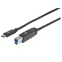Manhattan Usb-c Male To Male Cable 1M 10 Gbps Data Transfer - 2 Pack