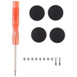 3 In 1 SET Bottom Rubber Cooling Mat + Screws + Screwdriver For Macbook Air 11 Inch A1370 A1465 2010-2018