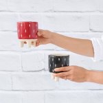 Pippin Planter - 7.5CM Black Pot
