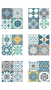 Vinyl Wall Tiles With Lamination - Mandala Pattern