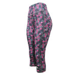 High Waist Funky 3 4 Leggings - Flamingos - Ladies XXL - 40