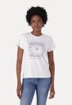 Levi's The Perfect Tee Za - Emme Patchwork Bandana Bright White