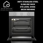 Defy Stainless Steel Inox Slimline Eye-level Oven - 60CM DBO484E