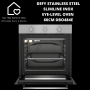 Defy Stainless Steel Inox Slimline Eye-level Oven - 60CM DBO484E
