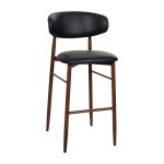 Lucien Bar Stool - Various Colours - Chacha Brown