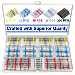 300PCS BOX Heat Shrink Solder Butt Connectors - Ultimate Solder Connector Kit