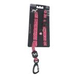 Small Pet Lead & Collar Set - Assorted Colours & Designs - Pink & Cream Spots