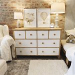Elli Baby Compactum Oak Frame Colored Chest Drawer Cc