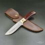 Firestorm Damascus Eland Hunter with Camel Thorn Wood Handle