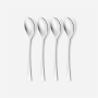 @home Contemp Cutlery Teaspoon Set Of 4 Silver