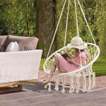 Modern Hammock Swing Lounge Chair - Grey