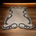 SMTE-200CM By 150CM Modern 3D Geometric Design Area B4 With Keychain