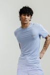Textured Active T-Shirt - XL Light Blue