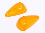 Vw Classic Beetle Front Indicator Lens Amber Pair - Autostyle Motorsport South Africa
